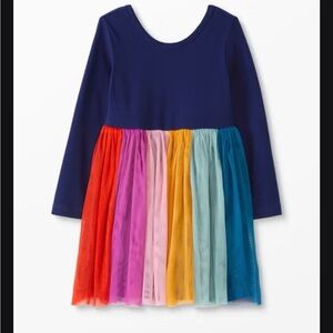 Hanna Andersson Rainbow Tulle Dress